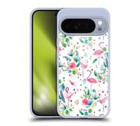 Head Case Designs Officially Licensed Ninola Tropical Flamingo Summer Patterns Gel Case [Military Grade Protection] Compatible with Google Pixel 10 Pro XL and Compatible with MagSafe