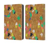 Head Case Designs Officially Licensed Ninola Vibrant Cork Freeform Patterns Leather Wallet Case Compatible With Kindle Paperwhite 5 (2021)