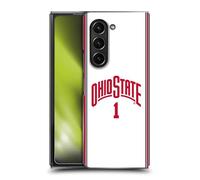 Head Case Designs Officially Licensed Ohio State University Basketball Away Jersey Hard Back Case Compatible With Samsung Galaxy Z Fold5