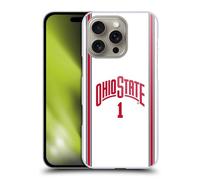 Head Case Designs Officially Licensed Ohio State University Basketball Away Jersey Hard Back Case Compatible With Apple iPhone 16 Pro