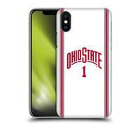 Head Case Designs Officially Licensed Ohio State University Basketball Away Jersey Hard Back Case Compatible With Apple iPhone X/iPhone XS
