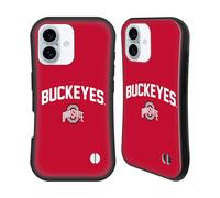 Head Case Designs Officially Licensed Ohio State University Buckeyes Logo Hybrid Case Compatible With Apple iPhone 16