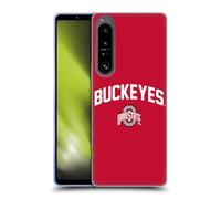 Head Case Designs Officially Licensed Ohio State University Buckeyes Logo Soft Gel Case Compatible With Sony Xperia 1 IV