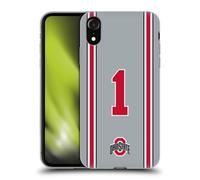 Head Case Designs Officially Licensed Ohio State University Football Alternate Jersey Soft Gel Case [Military Grade Protection] Compatible With Apple iPhone XR