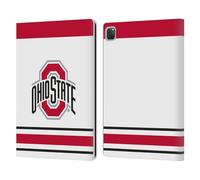 Head Case Designs Officially Licensed Ohio State University Hockey Home Jersey Leather Wallet Case Compatible With Apple iPad Pro 12.9 2020/2021/2022