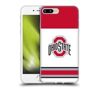 Head Case Designs Officially Licensed Ohio State University Hockey Home Jersey Soft Gel Case [Military Grade Protection] Compatible With Apple iPhone 7 Plus/iPhone 8 Plus
