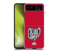 Head Case Designs Officially Licensed Ohio State University Map Football Graphics Hard Back Case Compatible With Motorola Razr 40 / Razr 2023