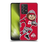 Head Case Designs Officially Licensed Ohio State University Mascot Oversized Football Graphics Hard Back Case Compatible With Galaxy A52 / A52s / 5G (2021)
