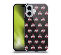 Head Case Designs Officially Licensed Ohio State University Pattern Logo Hard Back Case Compatible With Apple iPhone 16