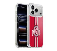Head Case Designs Officially Licensed Ohio State University Stripes Logo Gel Case [Military Grade Protection] Compatible with Apple iPhone 17 Pro Max and Compatible with MagSafe