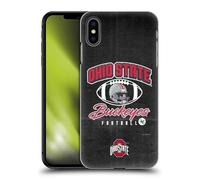 Head Case Designs Officially Licensed Ohio State University Vintage Football Graphics Hard Back Case Compatible With Apple iPhone XS Max