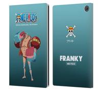 Head Case Designs Officially Licensed One Piece Franky Graphic Art Leather Wallet Case Compatible With Amazon Fire Max 11 2023