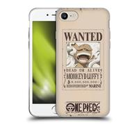Head Case Designs Officially Licensed One Piece Luffy Gear 5 Poster Graphic Art Gel Case [Military Grade Protection] Compatible with Apple iPhone 7/8 / SE 2020 & 2022 and Compatible with MagSafe