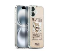 Head Case Designs Officially Licensed One Piece Luffy Gear 5 Poster Graphic Art Gel Case [Military Grade Protection] Compatible with Apple iPhone 16 Plus and Compatible with MagSafe