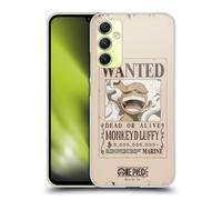 Head Case Designs Officially Licensed One Piece Luffy Gear 5 Poster Graphic Art Hard Back Case Compatible With Samsung Galaxy A34 5G