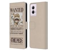 Head Case Designs Officially Licensed One Piece Luffy Gear 5 Poster Graphic Art Leather Wallet Case Compatible With Motorola Moto G Power (2024)