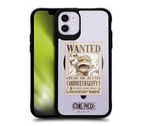 Head Case Designs Officially Licensed One Piece Luffy Gear 5 Poster Text Graphic Art Black Shockproof Bumper Case [Military Grade Protection] Compatible with iPhone 11 and Compatible with MagSafe