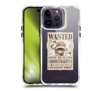 Head Case Designs Officially Licensed One Piece Luffy Gear 5 Poster Text Graphic Art Shockproof Bumper Case [Military Grade Protection] Compatible with iPhone 14 Pro Max and Compatible with MagSafe