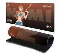Head Case Designs Officially Licensed One Piece Nami Graphic Art 23.62 x 11.81 x 0.12 inches (600 x 300 mm) - L Gaming Office Desk PC Keyboard Mouse Mat Pad