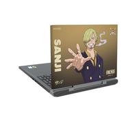 Head Case Designs Officially Licensed One Piece Sanji Graphic Art Vinyl Sticker Skin Decal Cover Compatible With Dell Inspiron 15 7000 P65F
