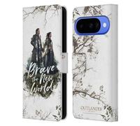 Head Case Designs Officially Licensed Outlander Brave The New World Composed Graphics Leather Wallet Case Compatible With Google Pixel 10