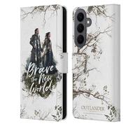 Head Case Designs Officially Licensed Outlander Brave The New World Composed Graphics Leather Wallet Case Compatible With Samsung Galaxy S26 Plus