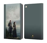 Head Case Designs Officially Licensed Outlander Brave The New World Season 4 Art Leather Wallet Case Compatible With Apple iPad Air 2 (2014)