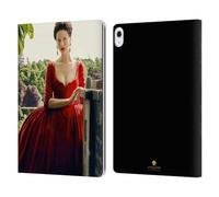 Head Case Designs Officially Licensed Outlander Claire Fraser Characters Leather Wallet Case Compatible With Apple iPad Air 13 2024/2025