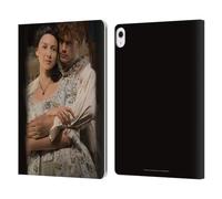 Head Case Designs Officially Licensed Outlander Claire Jamie Embrace Season 4 Art Leather Wallet Case Compatible With Apple iPad Air 13 2024/2025