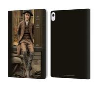 Head Case Designs Officially Licensed Outlander Fergus Fraser Season 4 Art Leather Wallet Case Compatible With Apple iPad Air 13 2024/2025