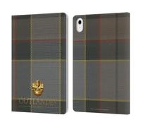 Head Case Designs Officially Licensed Outlander Fraser Tartans Leather Wallet Case Compatible With Apple iPad Air 11 2020/2022/2024/2025