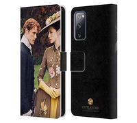 Head Case Designs Officially Licensed Outlander Jamie And Claire Characters Leather Wallet Case Compatible With Samsung Galaxy S20 FE / 5G