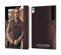 Head Case Designs Officially Licensed Outlander Jamie Fraser Stables Season 6 Characters Leather Wallet Case Compatible With Apple iPad Air 13 2024/2025