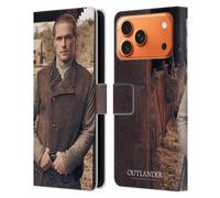 Head Case Designs Officially Licensed Outlander Jamie Fraser Stables Season 6 Characters Leather Wallet Case Compatible With Apple iPhone 17 Pro Max