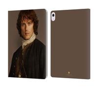 Head Case Designs Officially Licensed Outlander Jamie Traditional Characters Leather Wallet Case Compatible With Apple iPad Air 13 2024/2025