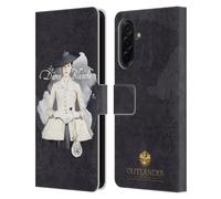 Head Case Designs Officially Licensed Outlander La Dame Blanche Portraits Leather Wallet Case Compatible With Samsung Galaxy A36 5G
