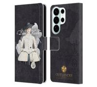 Head Case Designs Officially Licensed Outlander La Dame Blanche Portraits Leather Wallet Case Compatible With Samsung Galaxy S26 Ultra