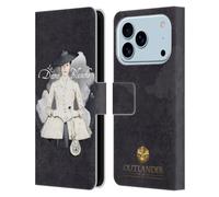 Head Case Designs Officially Licensed Outlander La Dame Blanche Portraits Leather Wallet Case Compatible With Apple iPhone 17 Pro