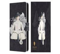 Head Case Designs Officially Licensed Outlander La Dame Blanche Portraits Leather Wallet Case Compatible With Samsung Galaxy S25 FE