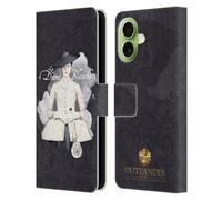 Head Case Designs Officially Licensed Outlander La Dame Blanche Portraits Leather Wallet Case Compatible With Apple iPhone 17