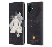 Head Case Designs Officially Licensed Outlander La Dame Blanche Portraits Leather Wallet Case Compatible With Samsung Galaxy A07