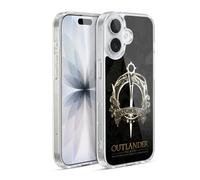 Head Case Designs Officially Licensed Outlander Mackenzie Brooch Seals And Icons Gel Case [Military Grade Protection] Compatible With Apple iPhone 17