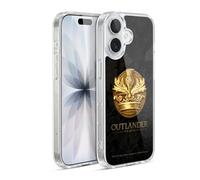Head Case Designs Officially Licensed Outlander Scotland Thistle Seals And Icons Gel Case [Military Grade Protection] Compatible with Apple iPhone 17 and Compatible with MagSafe