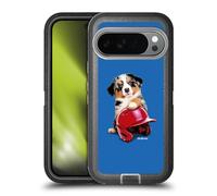 Head Case Designs Officially Licensed P.D. Moreno Australian Shepherd Helmet Sport Puppies Ultra-Armoured Shockproof Case [Military Grade Protection] Compatible With Google Pixel 10