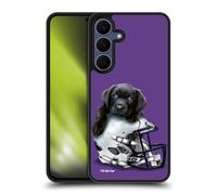 Head Case Designs Officially Licensed P.D. Moreno Black Labrador Football Helmet Sport Puppies Gel Armour Case [Military Grade Protection] Compatible With Samsung Galaxy S25 FE
