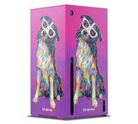 Head Case Designs Officially Licensed P.D. Moreno Border Collie Animals II Game Console Wrap Case Cover Compatible With Xbox Series X