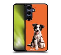Head Case Designs Officially Licensed P.D. Moreno Border Collie Baseball Sport Puppies Gel Armour Case [Military Grade Protection] Compatible With Samsung Galaxy S25 FE