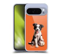 Head Case Designs Officially Licensed P.D. Moreno Border Collie Baseball Sport Puppies Gel Case [Military Grade Protection] Compatible with Google Pixel 10 Pro XL and Compatible with MagSafe