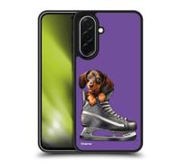 Head Case Designs Officially Licensed P.D. Moreno Dachshund Hockey Sport Puppies Gel Armour Case [Military Grade Protection] Compatible With Samsung Galaxy A36 5G