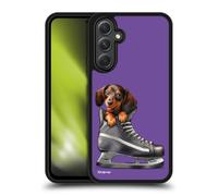 Head Case Designs Officially Licensed P.D. Moreno Dachshund Hockey Sport Puppies Gel Armour Case [Military Grade Protection] Compatible With Samsung Galaxy A54 5G